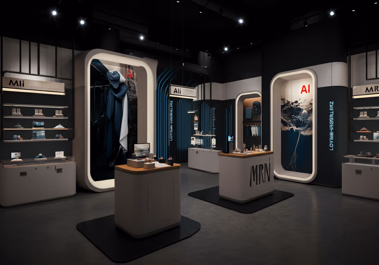 AI Store Design Help with Mood Boards